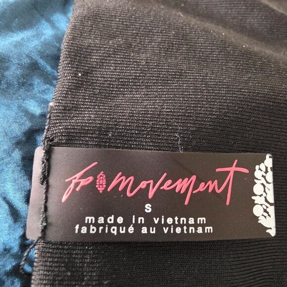 Free People FP Movement Womens Blue High Waist Running Shorts, S - Picture 5 of 5